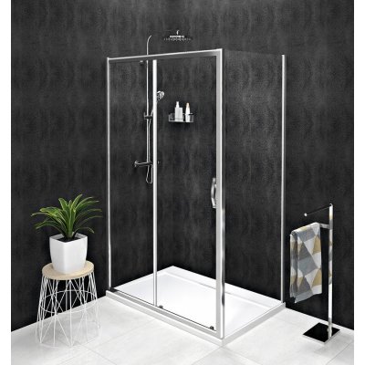 Gelco SIGMA SIMPLY obdélníkový 1100x900mm L/P varianta, čiré sklo - SET(GS1111/1ks, GS3190/1ks) – Zboží Mobilmania