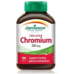 Jamieson Chrom 200 mcg v chelátové formě 100 tablet – Hledejceny.cz