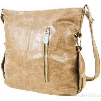 Mahel crossbody 67-MH latté hnědá