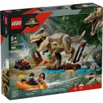 LEGO® Jurassic World 76975 T-rex a útěk po řece – Zboží Mobilmania