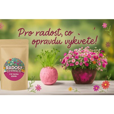 Lipoo Pro radost - Růžová květinová bomba – Zboží Dáma