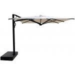 Scolaro Boční slunečník Astro Carbon, Scolaro, čtvercový 300x300 cm, rám lakovaný hliník carbon, potah akryl 350 g/m2, Natural – Hledejceny.cz