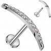 Piercing Šperky4U piercing do brady labreta titan TIT1292-1208