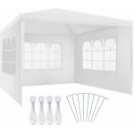 Tectake Baraban 3x3m se 3 bočními stěnami bílá – Zboží Dáma