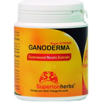 Superionherbs Ganoderma Extrakt 90 kapslí