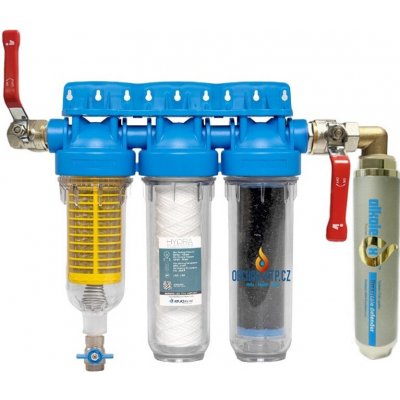 AQUA 4U profistore IPS ALKALEX Home HYDRA TRIO SET 1"změkčovač vody VERTIKÁLNÍ ALKALEX-HYDRATRIO-SET-V – Sleviste.cz