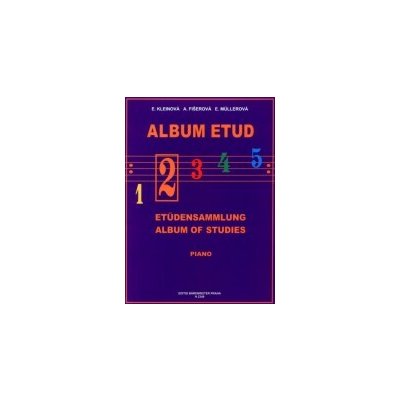 Bärenreiter Praha Album etud 1 E. Kleinová, A. Fišerová, E. Müllerová pro klavír – Zbozi.Blesk.cz