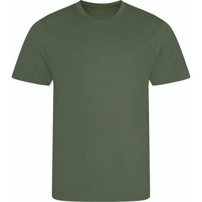 Just Cool sportovní tričko Cool se speciální funkční texturou Neoteric zelená olivová světlá – Hledejceny.cz