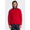 Pánský rolák Gant svetr SADDLE SHOULDER WOOL C-NECK červená