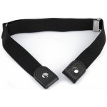 Prima-obchod pásek pružný bez spony unisex černá – Zboží Dáma