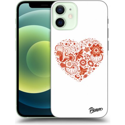 Pouzdro Picasee ULTIMATE CASE MagSafe Apple iPhone 12 mini - Big heart – Zboží Mobilmania