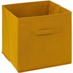 5five Simply Smart Úložný box na oblečení 31 x 31 x 31 cm žlutý – Zboží Dáma