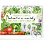 Měsíční plánovací se semínky 30 x 21 cm 2026 – Sleviste.cz