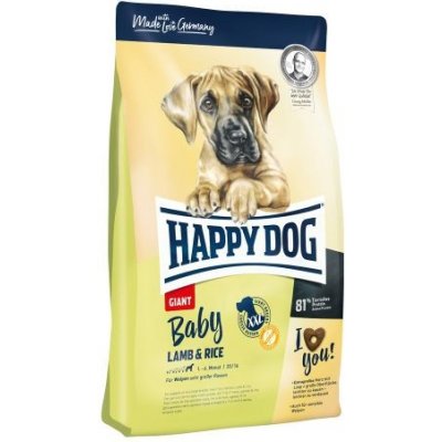 Happy Dog Supreme Baby Giant Lamb & Rice 3x15kg+DOPRAVA ZDARMA+1x masíčka Perrito! (+ SLEVA PO REGISTRACI/PŘIHLÁŠENÍ! ;))