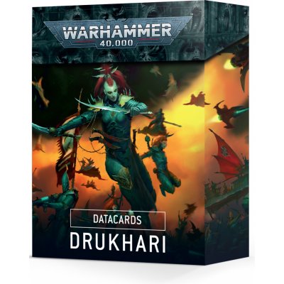 GW Warhammer 40.000 Datacards Drukhari – Hledejceny.cz