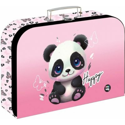 Oxybag Kufřík lamino 34 cm PREMIUM Panda – Sleviste.cz