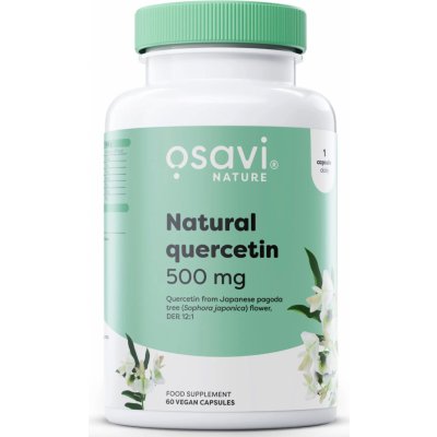 Osavi Natural Quercetin, kvercetin, 60 rostlinných kapslí – Hledejceny.cz