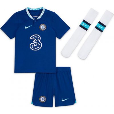 Nike Chelsea FC 2022/23 Home dětská fotbalová souprava Jr DJ7888 496 – Zboží Mobilmania