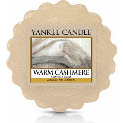 Yankee vonný vosk do aroma lampy Candle Warm Cashmere 22 g – Zboží Mobilmania