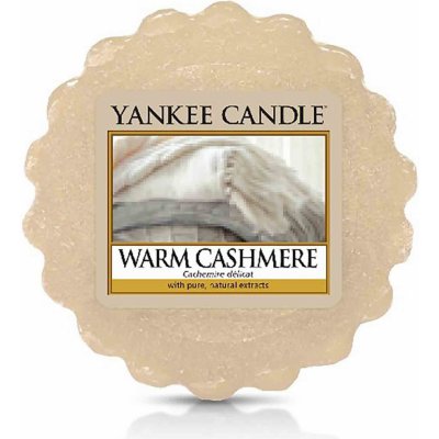 Yankee vonný vosk do aroma lampy Candle Warm Cashmere 22 g – Hledejceny.cz