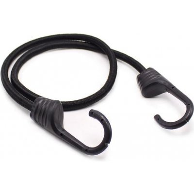 Gumicuk 8 mm - poplastované háky Délka: 0,6 m, Barva: černá – Zboží Mobilmania
