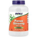 Now Foods Foods Ženšen pravý Panax Ginseng 500 mg 250 kapslí – Hledejceny.cz