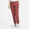 Dámské tepláky Nike W NSW ESSNTL PANT REG FLC MR DX2320-691 Oranžový