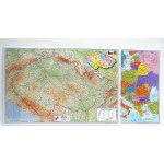 Podložka na stůl 60x40cm oboustranná ČR-EVROPA – Hledejceny.cz