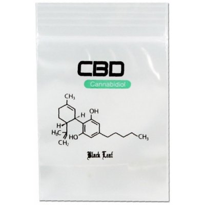 Black Leaf Uzavíratelné ZIP sáčky 40x60mm CBD 100 ks – Zbozi.Blesk.cz