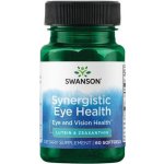 Swanson Lutein a Zeaxantin Synergistic Eye Health 60 kapslí – Hledejceny.cz