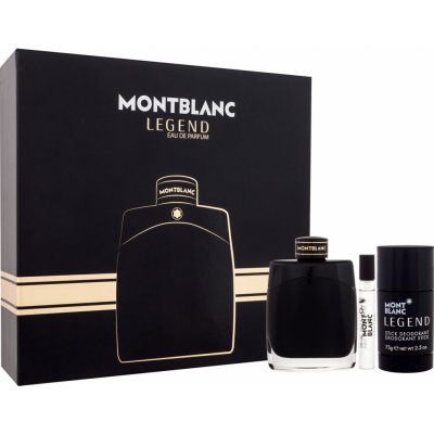 Montblanc Legend Red EDP 100 ml + EDP 7,5 ml + deostick 75 g dárková sada – Zboží Mobilmania