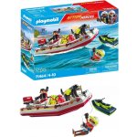 Playmobil 71464 Hasičský člun s vodním skútrem – Sleviste.cz