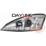 Ford Focus 98-01 Přední světla Devil eyes s LED denním svícením Chrom