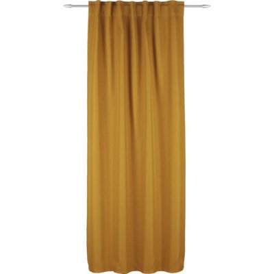 Zatemňovací závěs se skrytými poutky Dimout Uni kari 245 x 135 cm – Hledejceny.cz
