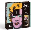 Puzzle GALISON Posuvné dřevěné Andy Warhol Marilyn 2v1 16 dílků