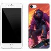 Pouzdro a kryt na mobilní telefon Apple mmCase na iPhone SE 2022 gorila na skateboardu