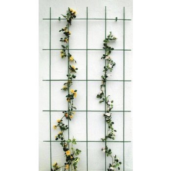 Mříž na popínavé rostliny 75 x 150 cm zelená