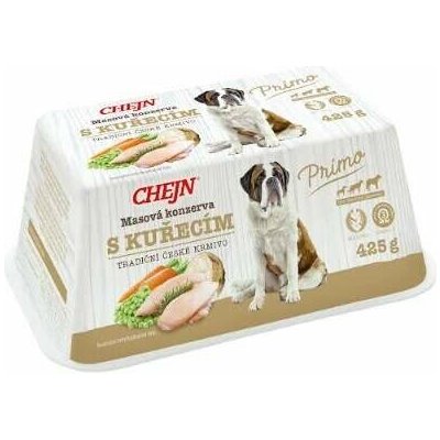 Chejn Primo Adult Dog kuřecí a zelenina 8 x 425 g – Zboží Mobilmania