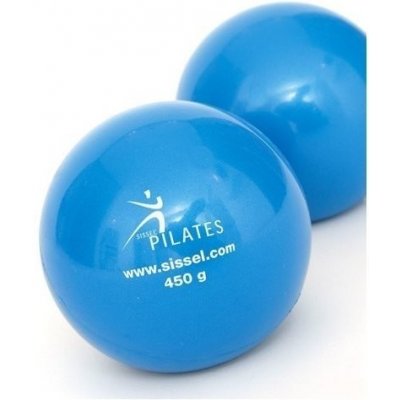 SISSEL Míč pro cvičení Pilates - Pilates Toning Ball - hmotnost 900 g