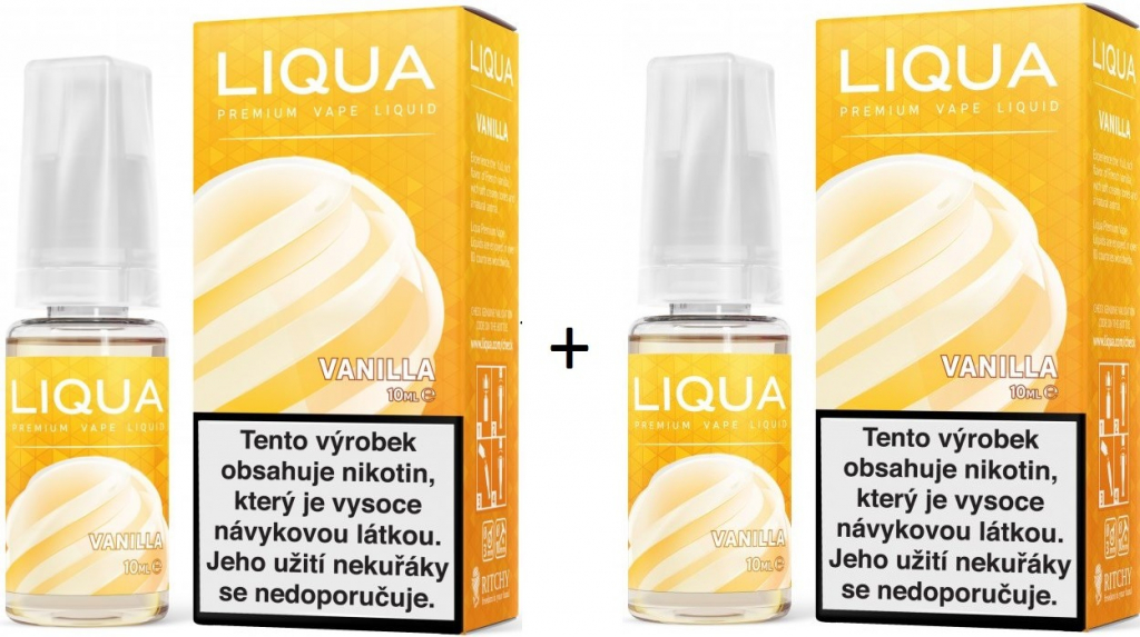 Ritchy Liqua Elements Vanilla 10 ml 6 mg od 55 Kč - Heureka.cz