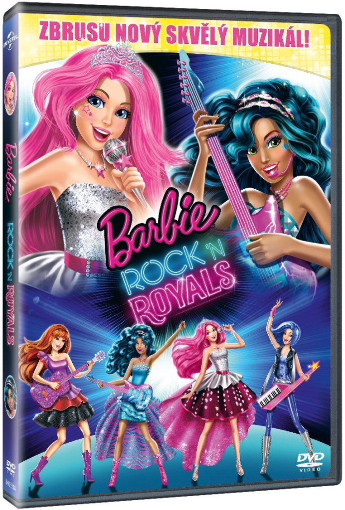 BARBIE: ROCK \'N ROYALS DVD