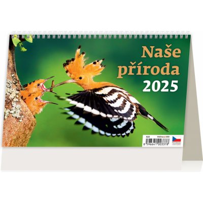 Stolní Naše příroda 2025 – Sleviste.cz