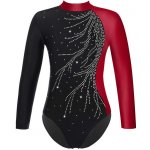 Dres Shine s kamínky červená – Hledejceny.cz