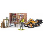 Bruder 63101 Sněžný skútr s figurkou – Sleviste.cz