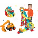 Smoby set elektronická autodráha Mega Jump Vroom Planet transportér a bagr – Zboží Mobilmania