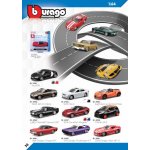 Bburago Auto 7 8cm kov/plast mix druhů na kartě 1:64 – Zboží Dáma