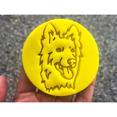 TVOŘÍTKO Border Kolie IV - razítko Rozměr: 8 cm, + Vykrajovátko: Ano – Hledejceny.cz