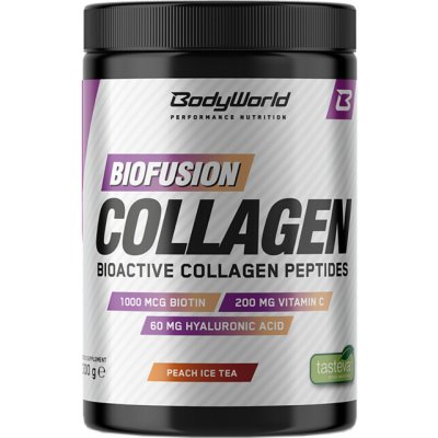 BodyWorld Biofusion Collagen 300 g, jahoda