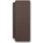 Leier Granite Classic taška půlená tmavě hnědá