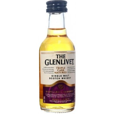 Glenlivet Triple Cask 40% 0,05 l (holá láhev) – Zbozi.Blesk.cz